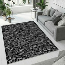 Colorix Carpet Dijital Baskı Dekoratif Kaymaz Taban Yıkanabilir Halı NO:1215