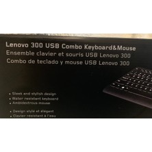 Lenovo 300 USB KLAVYE+MOUSE Combo Klavye Tr 179