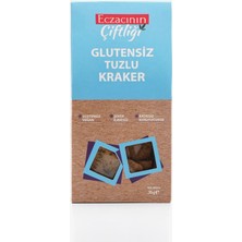 Eczacının Çiftliği Glutensiz Tuzlu Kraker 35 gr / Vegan, Şeker Ilavesiz, Katkısız, Koruyucusuz