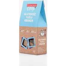 Eczacının Çiftliği Glutensiz Tuzlu Kraker 35 gr / Vegan, Şeker Ilavesiz, Katkısız, Koruyucusuz