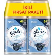 Glade Oda Kokusu Otomatik Sprey 2'li Yedek Temiz Çarşaf Ferahlığı 269 Mlx2