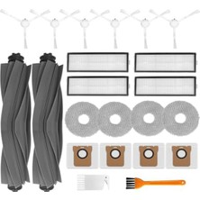 Remedy Dreame L10 Ultra /L10S Ultra Robot Süpürge Için Aksesuar Seti, Ana Fırçalı Aksesuarlar, Hepa Filtreler, Toz Torbaları (Yurt Dışından)