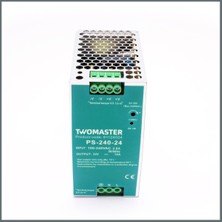 TWOMASTER 24V DC 10A  Güç Kaynağı 240W