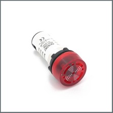 Onesto Led Flaşörlü Buzzer 220VAC (Kırmızı)