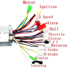 Internet Elektrikli Scooter Kontrol Cihazı 48/60V 400W 20A Elektrikli Scooter Kontrol Cihazı Aksesuarları (Yurt Dışından)