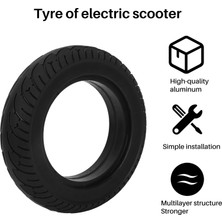 Internet 10X2.5 Siyah Katı Lastik Elektrikli Scooter Katlanır E-Bisiklet Genişletilmiş Lastik Kauçuk Olmayan Enflasyon Elektrikli Scooter Lastiği (Yurt Dışından)