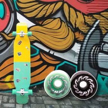 Internet Adet Kaykay Tekerlekleri 70MM 82A PU,70X51MM, Longboard ve Cruiser Için Profesyonel Buzlu Tekerlekler, Siyah (Yurt Dışından)