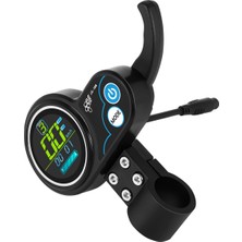 Internet JX-168 Hızlanma Aleti Continental Elektrikli Scooter 36V/48V LCD Ekran Regülatörü Enstrüman Gaz Aksesuarları (Yurt Dışından)