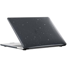 Hk Teknoloji Macbook Pro 16 Inç A2991 M3 Işlemcili Koruma Kılıfı Parlak Simli Kılıf Hardcase Kapak