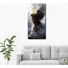 Decorita Cam Tablo | Modern Art Serisi | Eagle Spirit | 40CM x 80CM