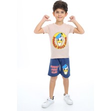 Kinderos Donald Duck Baskılı Alt Üst Takım 2017