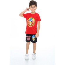 Kinderos Donald Duck Baskılı Alt Üst Takım 2017