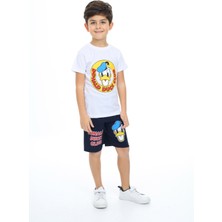 Kinderos Donald Duck Baskılı Alt Üst Takım 2017