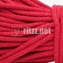 Ritzz Dolgulu Pamuk Kordon Ip / Kırmızı / 016 ( 500 gr )