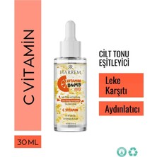 Harrem Aydınlatıcı Cilt Tonu Eşitleyici Mikrokapsül C Vitamin Bombası Serum 30 ml