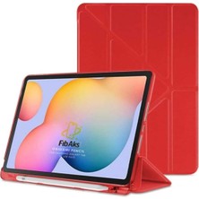 Fibaks Samsung Galaxy Tab S9 SM-X510 - S9 Fe SM-X710 10.9 Kılıf Kalem Bölmeli Katlanabilir Standlı Koruyucu Kapak