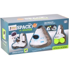 Asya Oyuncak Kt Işıklı Uzay Istasyonu Oyun Seti - Yubi Oyuncak
