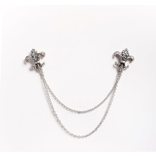 Coolmenclub Fleur De Lis Figürlü Gömlek Yaka Iğnesi