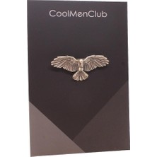 Coolmenclub Kartal Figürlü Yaka Broşu