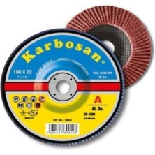 Karbosan 115MM 100 Kum Ao Flap Disk Zımpara Premium Line