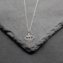 Coolmenclub Evil Eye Gümüş Kolye