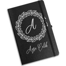 As Company Kişiye Özel Siyah Defter & Siyah Kupa & Siyah Kalem Hediye Seti