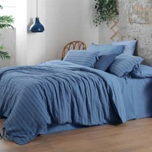 Sarev Toledo Çift Kişilik Mavi Nevresim Takımı