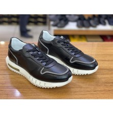 Alberto Rossi H&Ş-3246 Erkek Günlük Deri Sneaker Ayakkabı Siyah