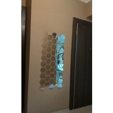 Hayat Dekoratif Pleksi Ayna Bal Peteği 17 x16 10 Adet