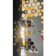 Hayat Dekoratif Pleksi Ayna Bal Peteği 17 x16 10 Adet