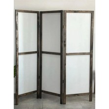 Aşkın Parti Evi Paravan Seperatör Çıtalı 3 Kanatlı En 150CM Yükseklik 160CM Panel Kumaş Paravan