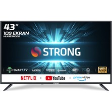 Strong ML43ES4000 43’’ 109 Ekran Uydu Alıcılı Full HD Android Smart LED TV