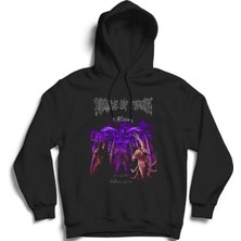 The Fame Cradle Of Filth, Dk-Purple, Rock Metal Müzik Grup Kapüşonlu Sweatshirt Hoodie