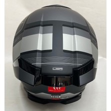 mt Thunder 4sv R25 C2 Mat Greey Şefaf Vizörlü Kapalı Kask