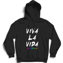 The Fame Coldplay, Viva La Vida, Rock Metal Müzik Grubu Kapüşonlu Sweatshirt Hoodie