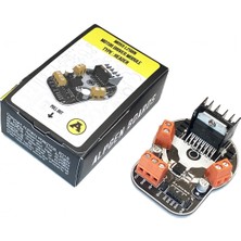 Alpgen Robotics Arduino L298N Voltaj Regulatörlü Çift Motor Sürücü Modülü