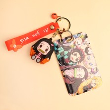 Piraye Gift Demon Slayer -Nazuko Silikon Anahtarlık Kartlık