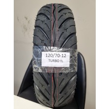 TDT 120/70-12 Motorsiklet Lastiği Tl (Tubeless-Dubleks) Turbo1