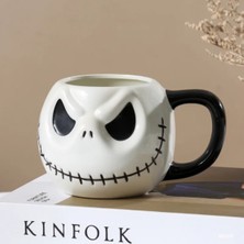 TeeMood  Jack Skellington Face 3D Hediyelik Kupa