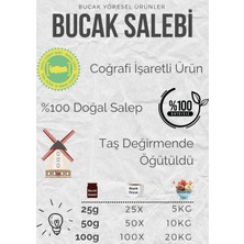 Bucak Yöresel Ürünler Bucak Salebi 50 gr Katkısız, Doğal Sahlep