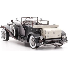 Dıy 3D Metal Puzzle 1935 Duesenberg Klasik Arabası Hediyelik Maket 14 Yaş 91 Parça