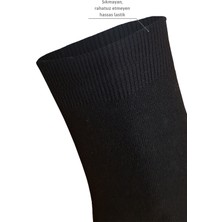 KBC Socks 12'li Siyah Dikişsiz Bambu Erkek Yazlık Çorap Seti / Siyah-Laci-Füme-K.rengi