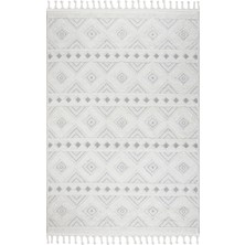 Valery Home Norway Bukleli Premium Yumuşak Peluş Post Iskandinav Oturma Odası Salon Halısı 65378A