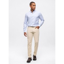 Back And Bond Slim Fit Koyu Bej Erkek Pantolon B33W32000