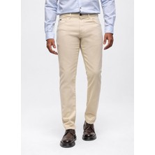 Back And Bond Slim Fit Koyu Bej Erkek Pantolon B33W32000