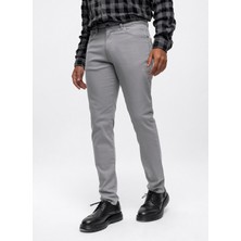 Back And Bond Slim Fit Gri Erkek Pantolon B33W32004