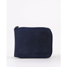 Fabrika Lacivert Erkek 11x8x1 cm Deri Cüzdan Frk 329 Crayz