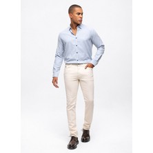 Back And Bond Slim Fit Ekru Erkek Pantolon B33W35007