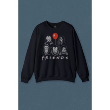 So Cool Korku Film Friends Halloween Cadılar Bayramı Baskılı Unisex Sweat