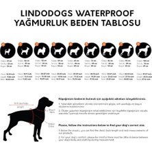 Lindodogs Cosmo Plus Kapüşonlu Köpek Yağmurluğu Beden 6